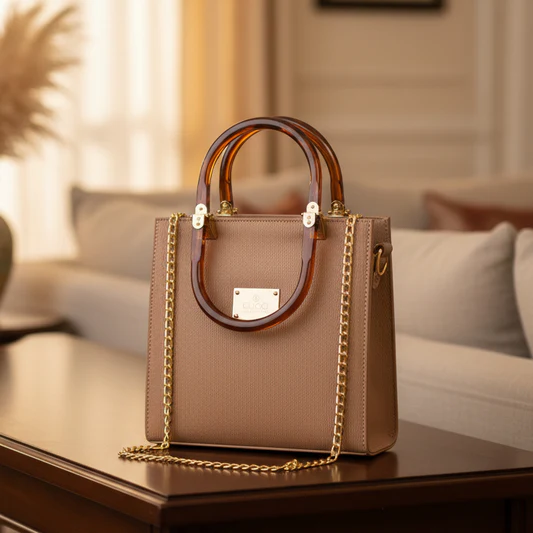 Luxe Quilted Chain Shoulder Bag